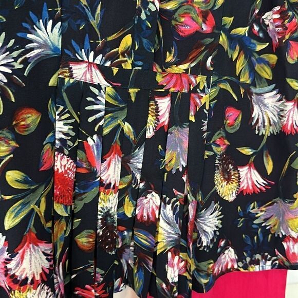 J. Crew & Anthropologie 2 Pc Silk Blouse & Pants Outfit S - Picture 3 of 13